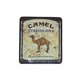 Camel Turkish Gold Empty Tin Made in Germany with Papers
